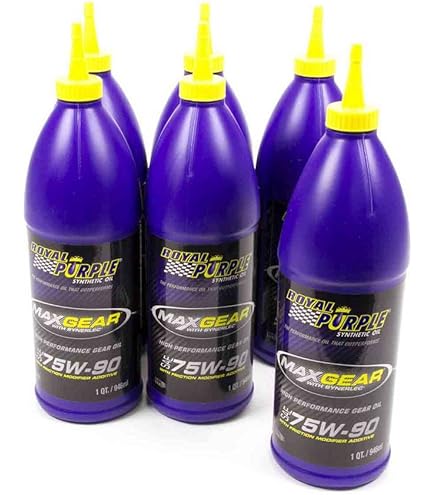 ロイヤルパープルMAX-GEAR 75w-90 2本セット Amazon.co.jp: Royal Purple Max Gear 合成自動車ギアオイル 75W